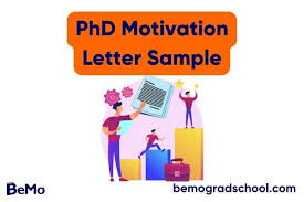 a phd motivation letter