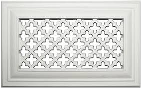 A decorative return air vent grille, why not? Decorative Resin Wall Registers Decorative Air Vents