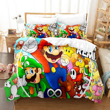 Super Mario Bedding Set Duvet Cover