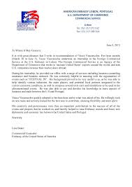As an o nonimmigrant, you may be admitted to the united states for the validity period of the petition, plus a period of up to 10 days before the validity period begins and 10 days after the validity period ends. Letter Of Recommendation Us Embassy