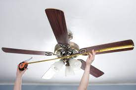 mere ceiling fan size
