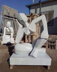 White Marble Garden Sculpture For