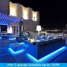 Shop 50ft Blue Led Neon Rope Light Indoor Outdoor Strip Light Overstock 28609038
