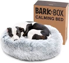 💤 this pawsome couture bed was designed by therapists to be a safe haven for your cats and dogs! Amazon Com Barkbox Dog Bed 2 In 1 Memory Foam Donut Cuddler Dog And Cat Bed Calming Orthopedic Joint Relief Fur Crate Lounger For Pets Machine Washable Removable Cover Waterproof Lining Includes Toy