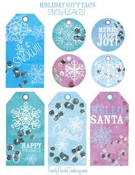 Snowflakes Free Printable Holiday Gift Tags Marla Meridith