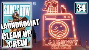 Saints Row - Laundromat - Clean Up Crew Missions - Walkthrough Part 34 -  YouTube