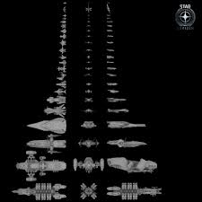 35 Detailed Spaceship Size Comparison Chart Poster