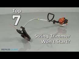 string trimmer troubleshooting