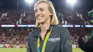 Tokyo — katie ledecky debuted here at the olympics on sunday night, then insisted she was uninterested in the woman who will, some 15 hours later, challenge her gold medal reign. Katie Ledecky Women S Swimming Diving Stanford University Athletics