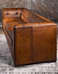baccarat leather sofa modern rustic