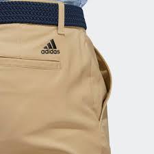 beige adidas ultimate365 tapered pants