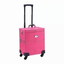 pink 30 kg makeup vanity trolley for