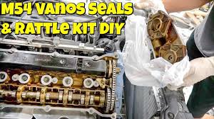 Bmw e46 m54 vanos seals & rattle kit replacement diy. Bmw E46 M54 Vanos Seals Rattle Kit Replacement Diy Youtube