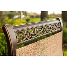 Hanover Monaco 5 Piece Aluminum Outdoor