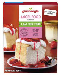 giant eagle cake mix angel food 16 oz