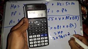 3 Phase Motor Amps Calculation Current Formula Urdu Hindi