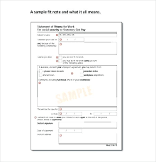 9 Doctor Note Templates For Work Doc Free Premium Fake