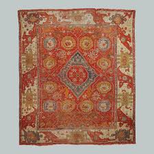 an early 20th century oushak carpet