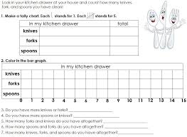 1st Grade Bar Graph Tally Chart Homework Line Plot
