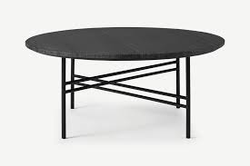 Bristol carved diamond round coffee table legs white indian handmade furniture. Ailish Round Coffee Table Black Marble Made Com