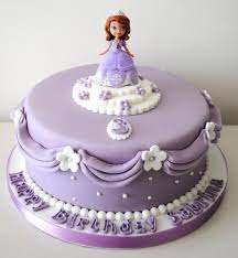 Hooped skirts are tailored in towards the waistline. Sofia Birthday Cake Sofia The First Birthday Cake Princess Sofia Birthday Cake