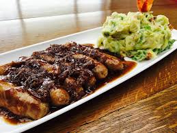 colcannon sausages with guinness