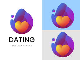 dating logo app design love romance