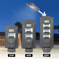 2020 Solar Street Lights Outdoor Commercial Motion Sensor Light Sensor Dusk To Dawn Super Bright Led All In One Solar Powered Lamp From Zeinlam 7 41 Dhgate Com
