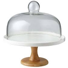Promo Cake Stand Dome Lid Glass Cover