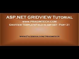 gridview templatefield in asp net