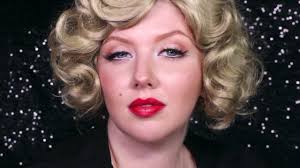 authentic makeup tutorial of marilyn
