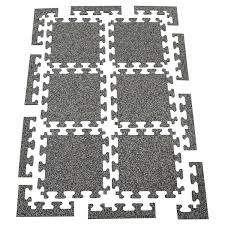 rubber gym exercise flooring tiles