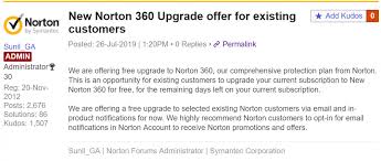 Norton 360 Complete And Utter Failure Norton Community