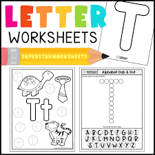 letter t worksheets superstar worksheets