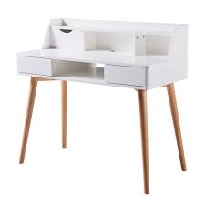 Check spelling or type a new query. Creativo Stylish Desk With Solid Wood Leg White Natural Versanora Target