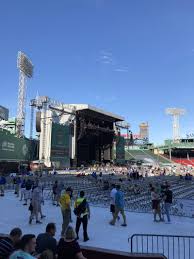 Fenway Park Section Field Box 79 Row G Seat 4 Zac Brown