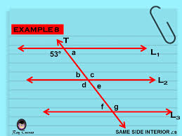 same side interior angles theorem
