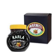 personalised christmas marmite