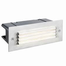 Seina Louvre Led Ip44 Stainless Steel