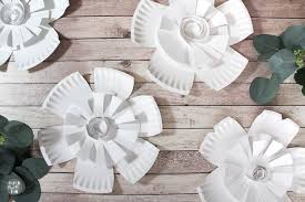 How To Make Paper Plate Flowers For