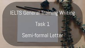 ielts general training writing task 1
