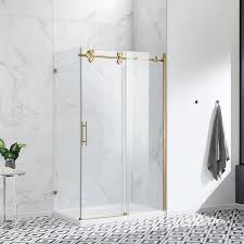 Gold Shower Door Bathtub Shower Doors