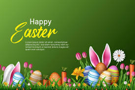 happy easter day vector art icons and