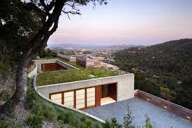 modern house on a hill design concepts