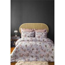 grey satin double bed duvet cover set