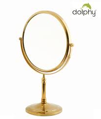 dolphy round table mounted gold 5x
