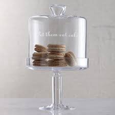 Small Clear Glass Cake Stand