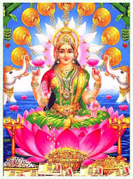 dess lakshmi pouring gold