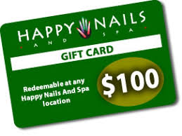 gift cards happy nails