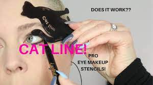 cat line pro eye makeup stencils
